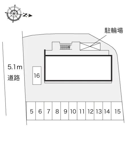 ★手数料０円★奈良市中山町　月極駐車場（LP）